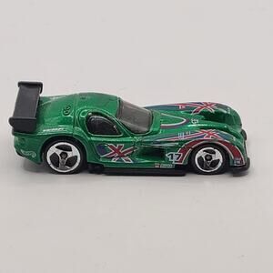 Hot Wheels~Collectors #1040 Panoz GTR-1 Green 1997 WRF #17 Toy Car